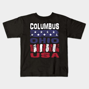 Columbus Ohio USA T-Shirt Kids T-Shirt